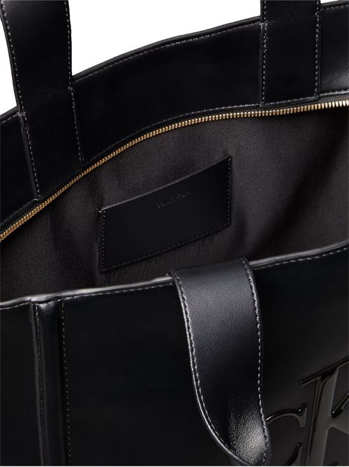 Borsa shopper uomo Calvin Klein nera con logo Calvin Klein | LV04F3218GUB1